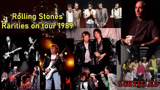 The Rolling Stones и "раритеты" вживую: тур Steel Wheels 1989 г.