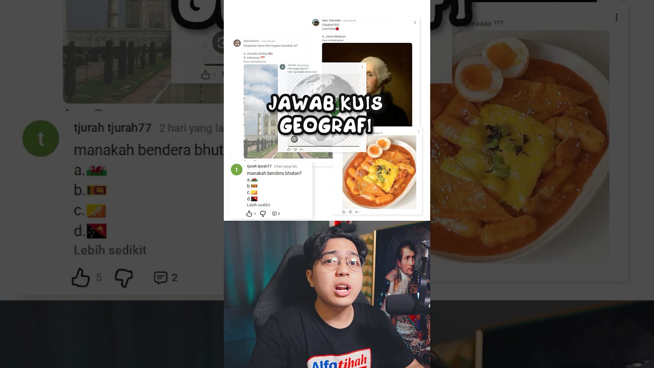 Jawab Kuis Geografi & Sejarah dari Viewer