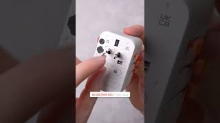 The last Travel Adapter youll EVER need! ✈️🔌 #shorts #travel #tech #traveladapter