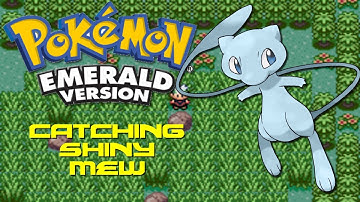 Pokemon Emerald: SHINY MEW EVENT!! (after 13,809 soft resets)