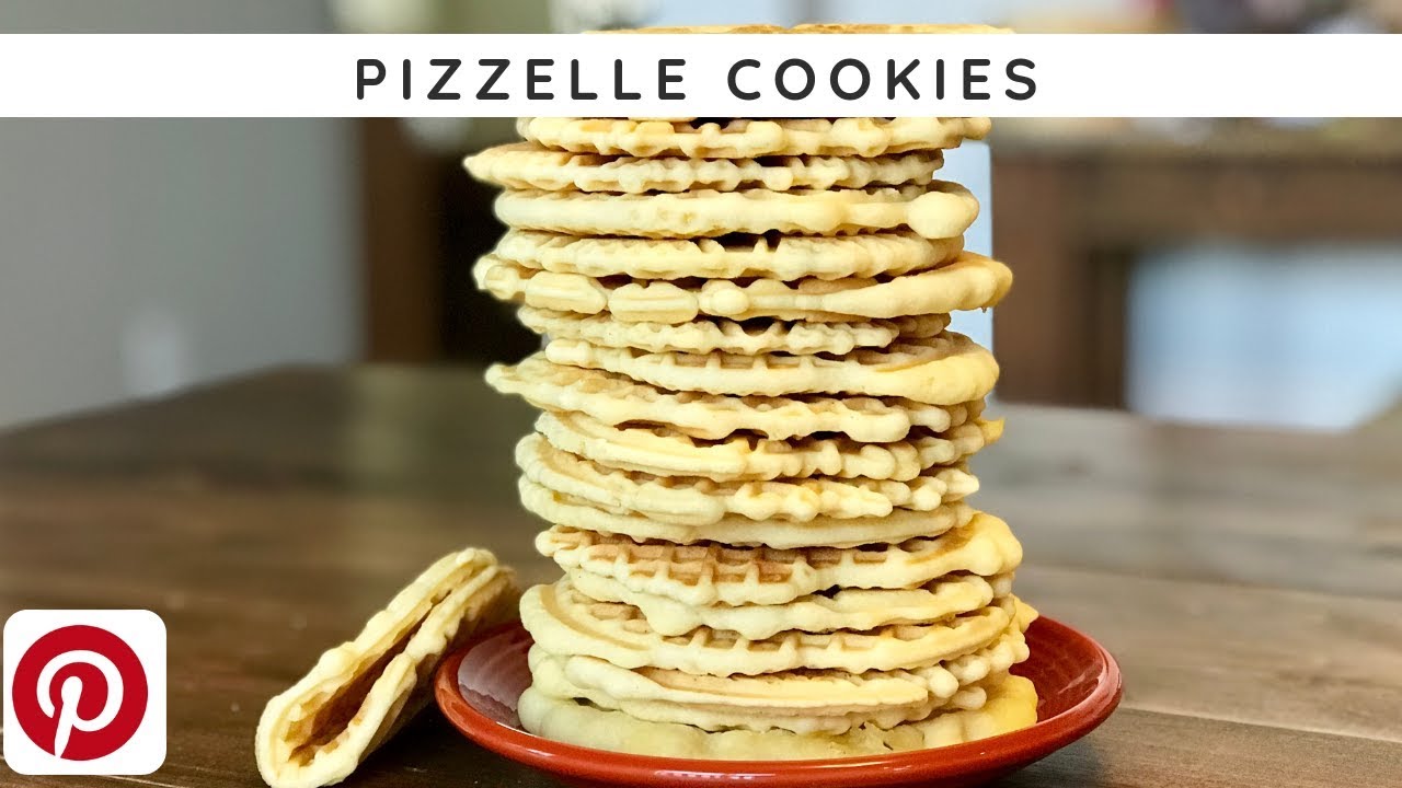 Almond Pizzelles (Italian Cookies) RecipesTested YouTube