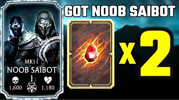 Oh Yess!! I Got MK11 Noob Saibot. MK Mobile Faction War Survivor Mode Rewards. Blood Ruby Pack