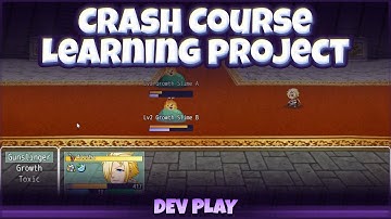 [Dev Play] RPG maker MV crash course learning project