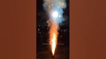 #marriageproposal chinese fountain cracker #shorts #ayeshavilla #praja