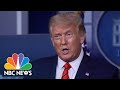 Live: Trump Holds News Conference At White House | NBC News