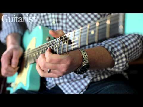 Chris George Custom with Gold Foil pickups electric guitar review demo