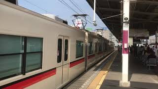 山陽3000系2次車(3016F)普通阪急神戸三宮行き　山陽明石駅発車