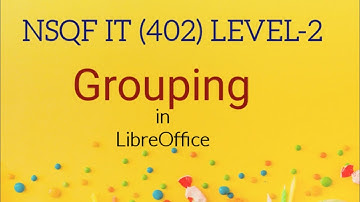 Grouping In Libreoffice Impress Presentation