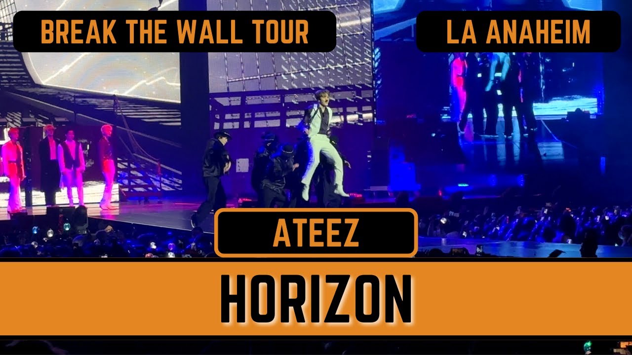 ATEEZ ‘Horizon’ - The Fellowship Break The Wall Tour 2022 LA Anaheim #ateez #ateeztour