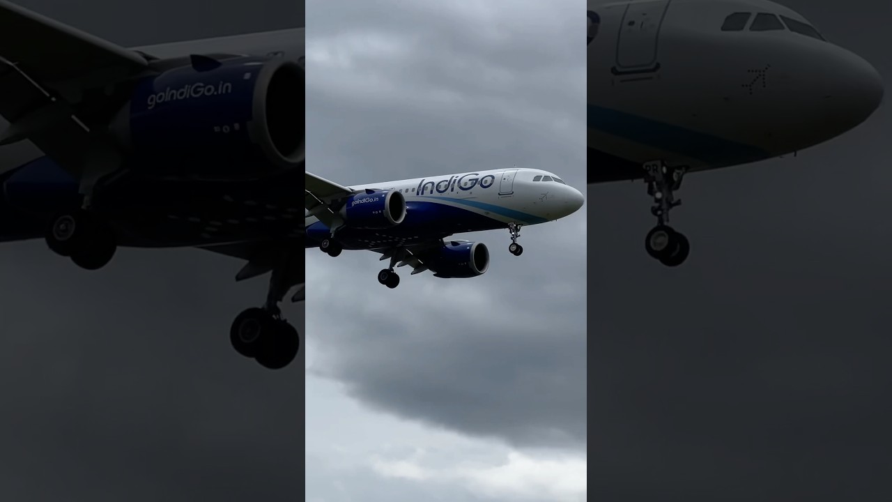 Indigo Airlines VT-IPR Landing Kathmandu Nepal