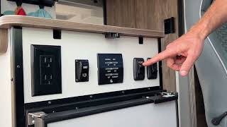 2023 Tiffin GH1 Adventure Van - controls above refrigerator area by The Swan Story 134 views 3 months ago 21 seconds