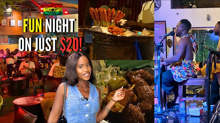 WHAT CAN YOU DO WITH $20 IN ACCRA, GHANA AT NIGHT?