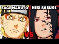 Sage mode naruto vs hebi sasuke  the correct answer