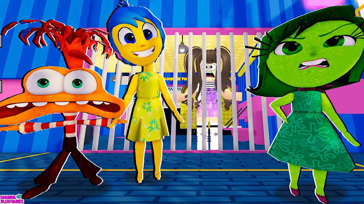 PRESAS NA PRISÃO DE DIVERTIDAMENTE!! EMOTIONS POLICE FAMILY PRISON RUN ESCAPE! ROBLOX