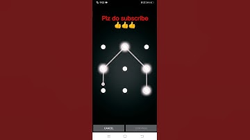 simple screen pattern lock #lockscreen #patternlock