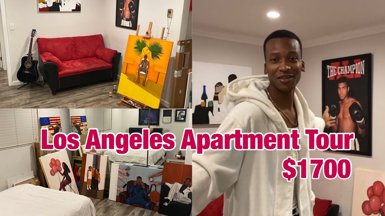My 1700 Los Angeles Apartment CRIBS TOUR 2020 YouTube
