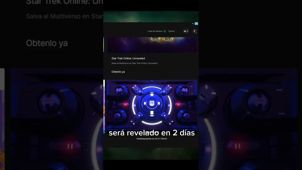 Próximo lanzamiento sorpresa: Juego gratis de Epic Games!!!