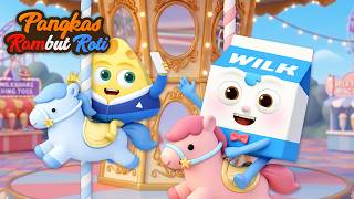 Bread Barbershop | A Fun Children's Day! | INDONESIA Dubbing