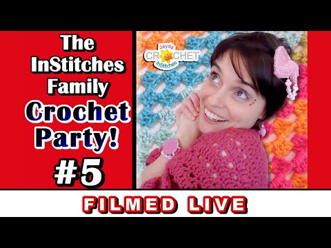 Crocheting with Rheumatoid Arthritis – InStitches Family Crochet Party – Ep. 5 Crocheting with Rheumatoid Arthritis – InStitches Family Crochet Party – Ep. 5
