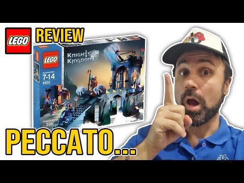 YouTube thumbnail: LEGO CASTLE REVIEW - 8822 GARGOYLE BRIDGE - DOPO AVERLO MONTATO NON HO ANCORA CAPITO SE MI PIACE!