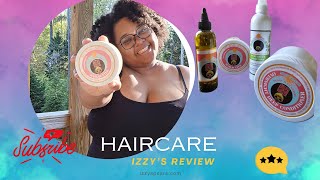 Natural Hair Care Brand | Sunny In Denbigh | Great For Moisture Retention | Izzy&#39;s Product Review