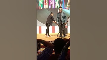 Kailash Kher & AR Rahman posing in front of the media at "Amar Singh Chamkila" trailer launch event