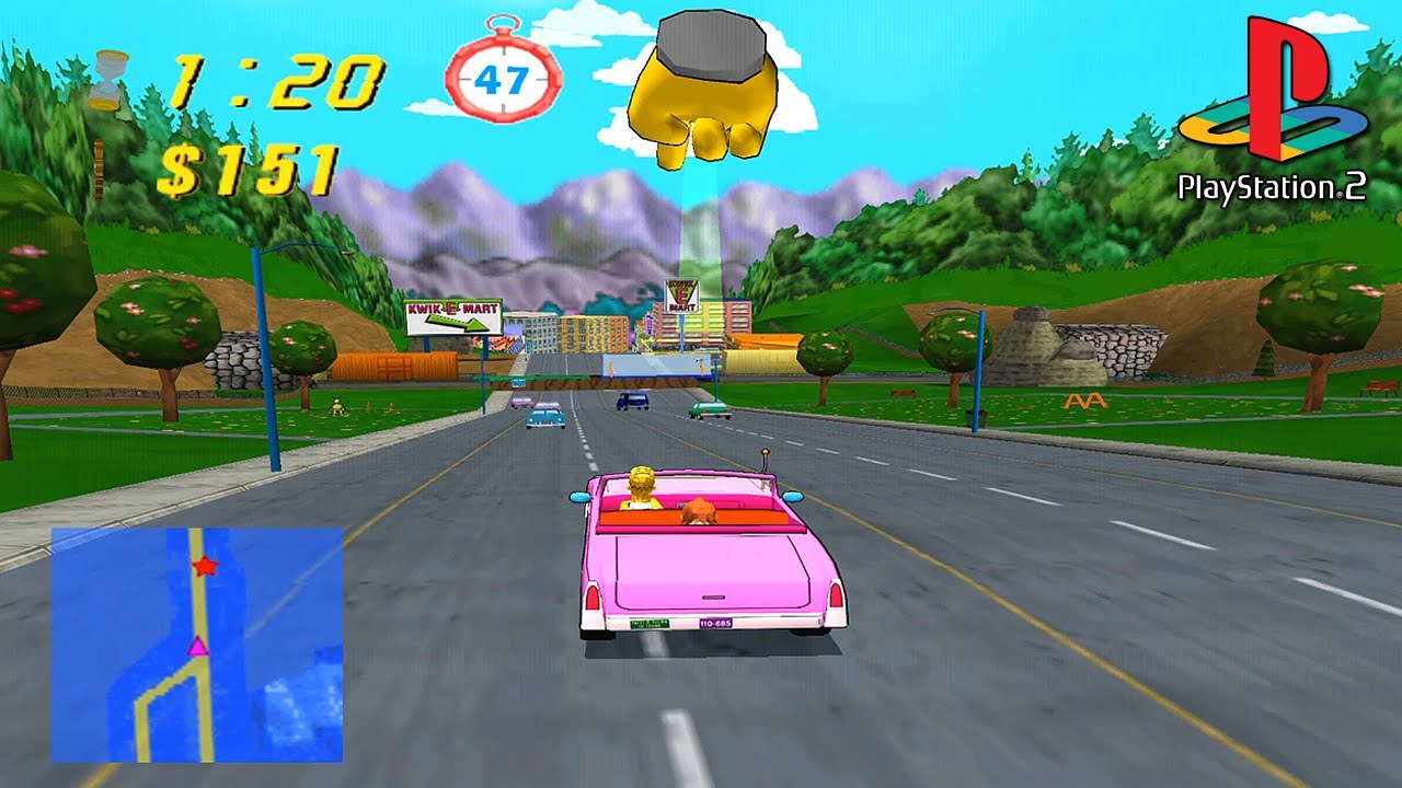The Simpsons Road Rage (Sony PlayStation 2) | Acquisti Online Su - Foto 8