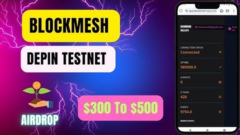How To Join Blockmesh Airdrop Step By Step