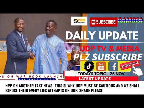 NPP ON ANOTHER FAKE NEWS- THIS IS WHY UDP MUST BE CAUTIOUS AND WE SHALL EXPOSE THEIR EVERY LIES