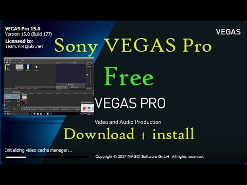 Sony Vegas Editing Software Free