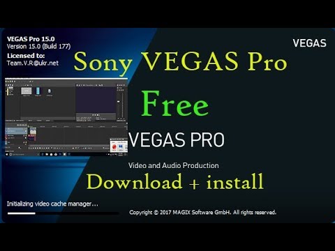 sony video editing software vegas