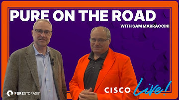 Pure on the Road Cisco Live! 2023 | Pure Storage Solutions, Verticals and Alliances wth David Harvey