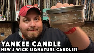 NEW! Yankee Candle 5 Wick Candle?!? Signature Collection | Spring 2022