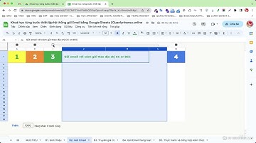 Khoá học từng bước thiết lập hệ thống gửi Email bằng Google Sheets