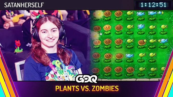 Plants vs. Zombies by SatanHerself in 1:12:51 - Summer Games Done Quick 2025