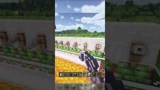 Easy Retractable Floor (MINECRAFT) #SHORTS