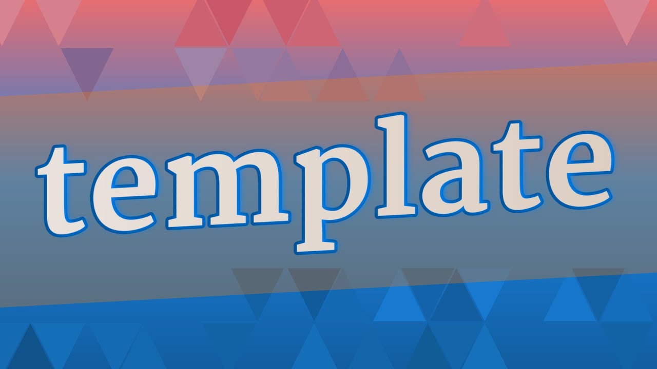 template-pronunciation-how-to-pronounce-template-youtube