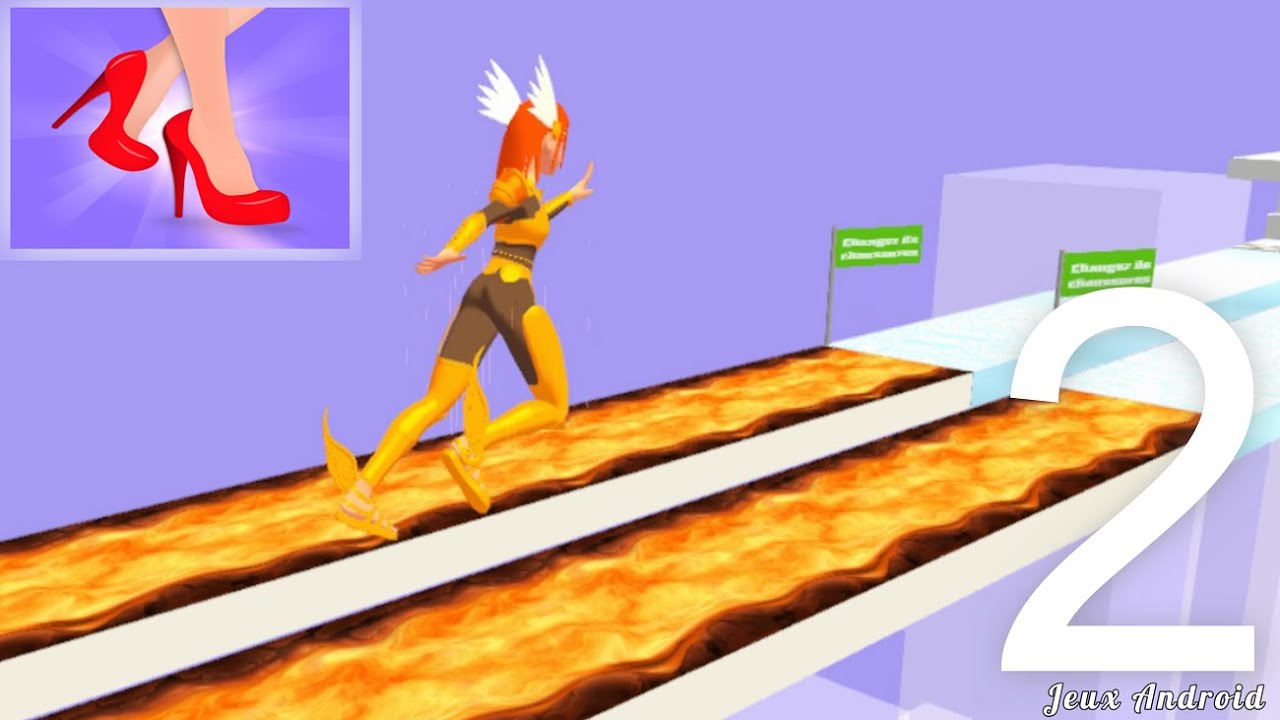 Shoe Race android game ios gameplay apk walkthrough all levels #2
