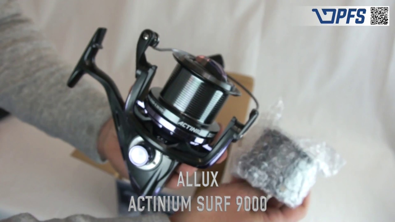 MOULINET ACTINIUM SURF 9000 ALLUX - MOULINET PECHE EN MER ET