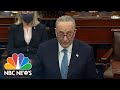 Schumer Calls Capitol Rioters Domestic Terrorists, Says Trump Holds Blame | NBC News NOW
