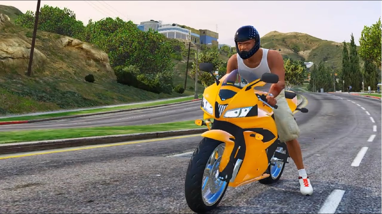 Honda CBR600RR 2007 GTA MOD _REVIEW YouTube