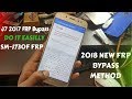 Samsung J730F J7 Pro FRP bypass no computer, no otg - تخطي حساب جوجل سامسونج j7 برو بدون كمبيوتر