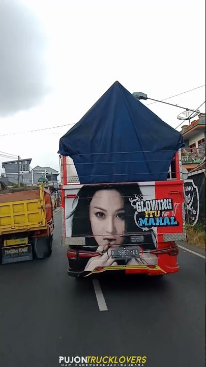 Story wa/status wa Truck New Alexi lagu Mendung Tanpo Udan