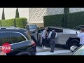 Justin Bieber Spotted Arriving At Waldorf Astoria In Beverly Hills