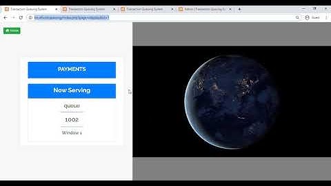 Dynamic Transaction Queuing System using PHP