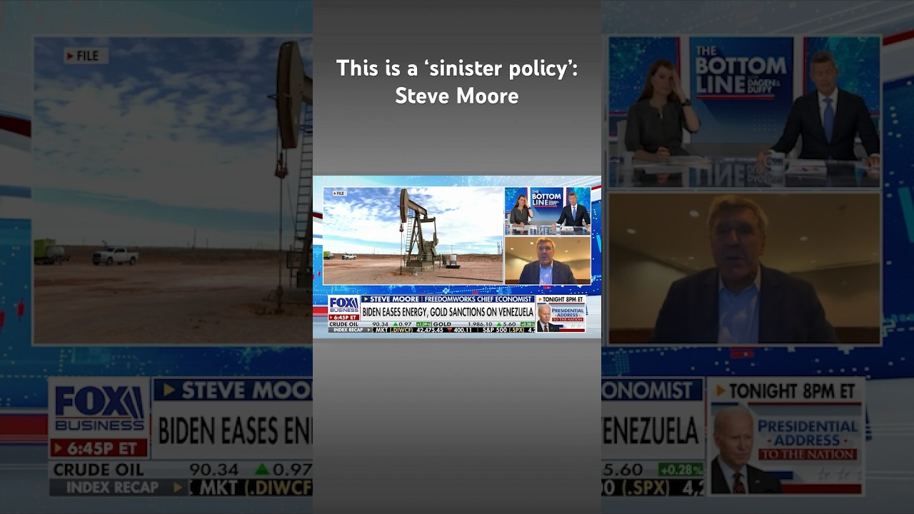 ‘AGAINST INTERESTS OF THE US’: Steve Moore calls out Biden’s war on American energy #shorts