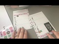 Mini Happy Planner PWM Using New Washi Sticker Pads