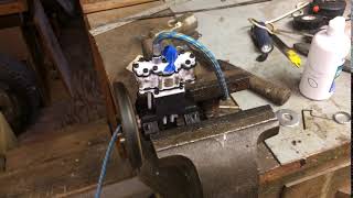 3D printed Compressed Air engine test