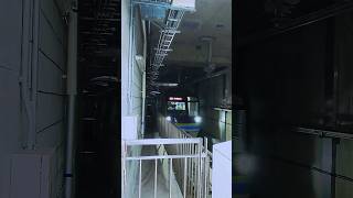 福岡市営地下鉄七隈線　櫛田神社前駅到着