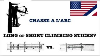 Long vs. Short Climbing Sticks - April 2024